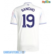 Camisa de time de futebol Aston Villa Jadon Sancho #19 Replicas 3º Equipamento 2025-26 Manga Curta